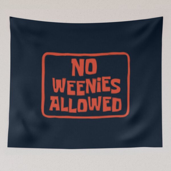 Item preview, No Weenies Allowed Spongebob designed and sold by samuilolix.