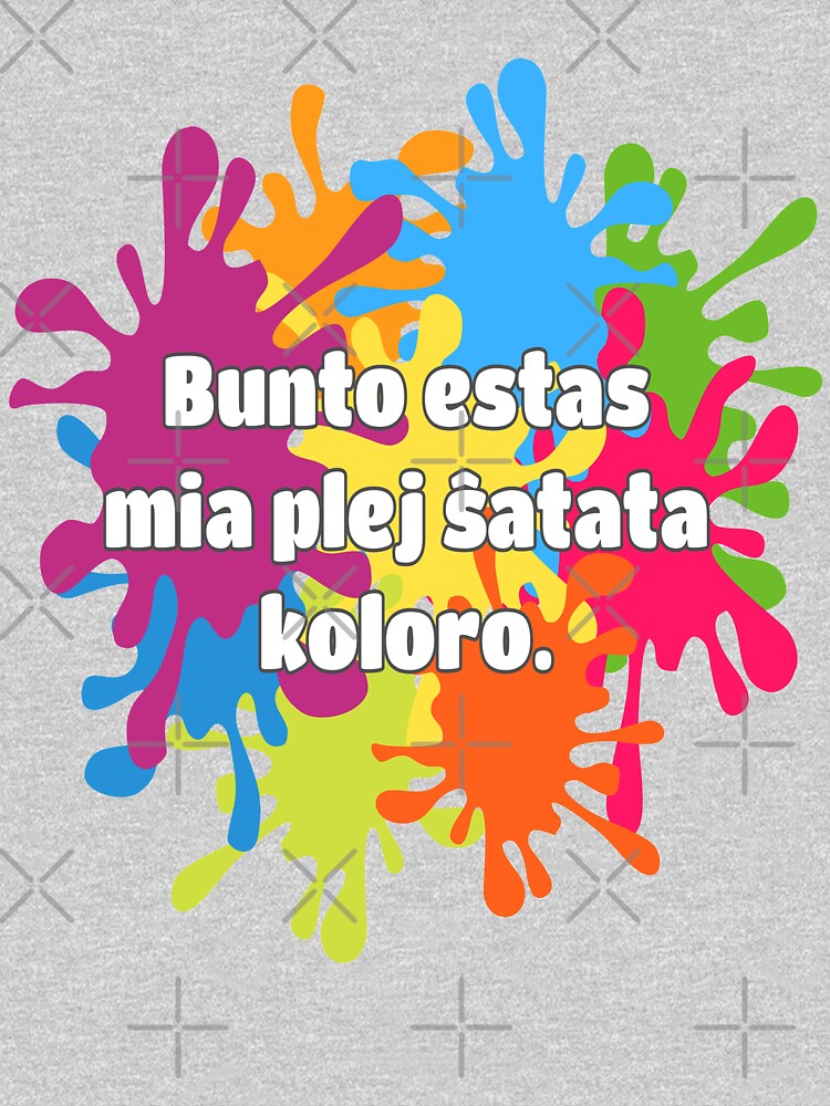 Bunto estas mia plej ŝatata koloro (longa versio) by tannie