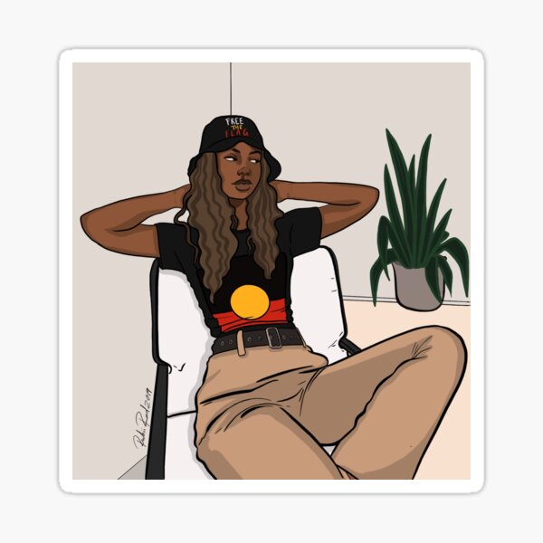Unbothered Sticker