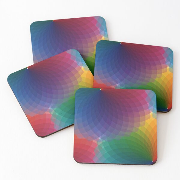 Item preview, Rainbow Spectrum Rosettes designed and sold by RoxanneG.