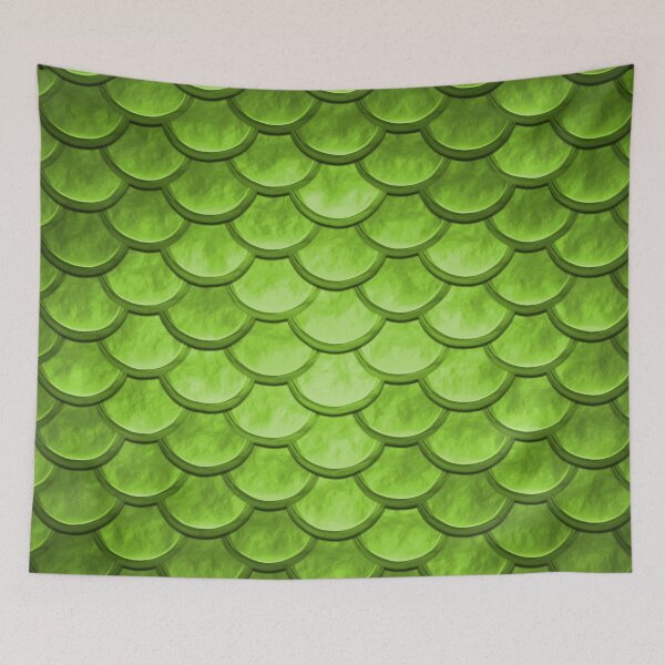 Item preview, Chartreuse Scales designed and sold by FantasySkyArt.