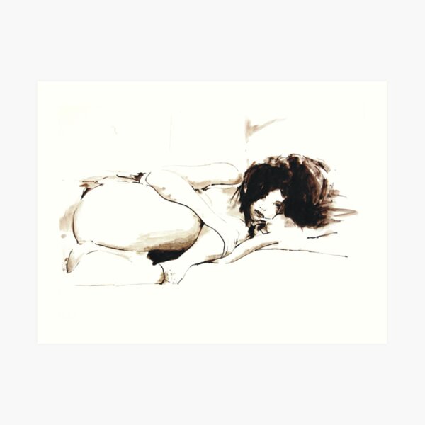 Nude II Art Print