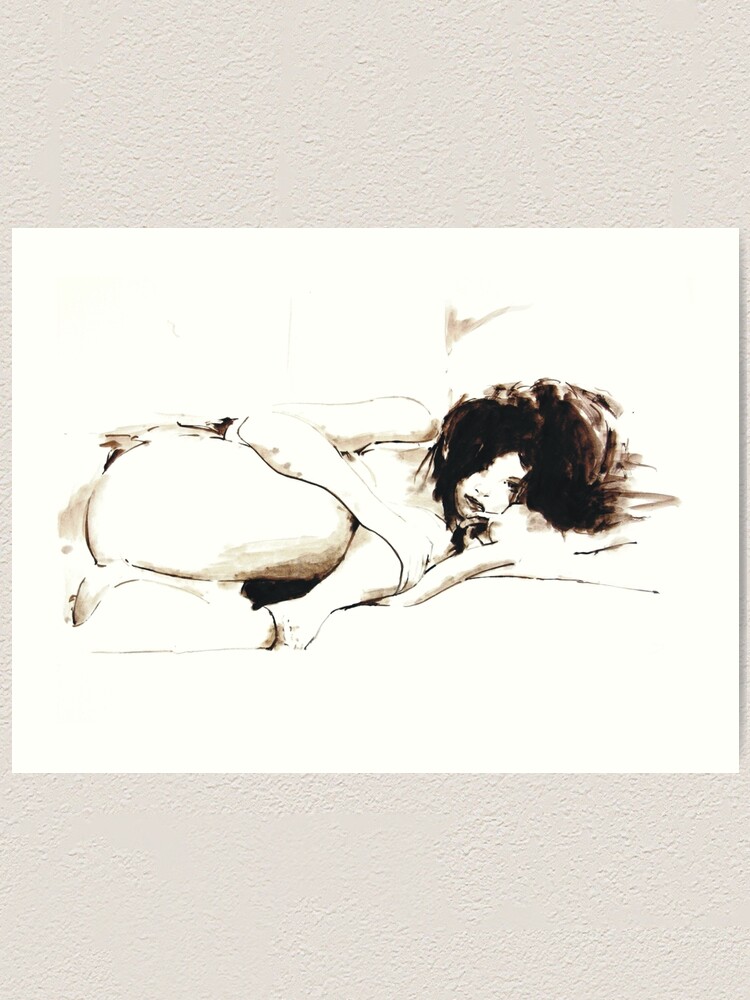 Alternate view of Nude II Art Print