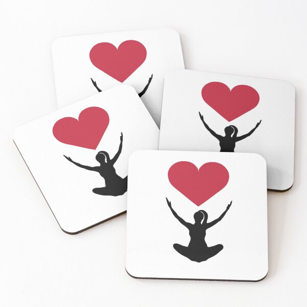 Item preview, Yoga Love cross-legged designed and sold by dasmoment.