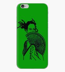 "Geisha Girl" (green) - phone iPhone Case