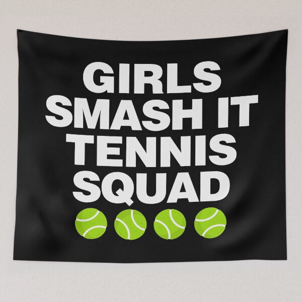 Item preview, Girls Smash it Tennis Squad designed and sold by elhefe.