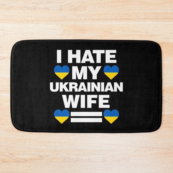 Item preview, I Hate My Ukrainian Wife Funny Ukraine designed and sold by elhefe.