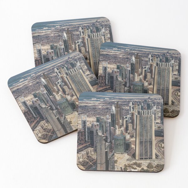Item preview, United Arab Emirates. Dubai. View from Burj Khalifa at Downtown. designed and sold by vadim19.
