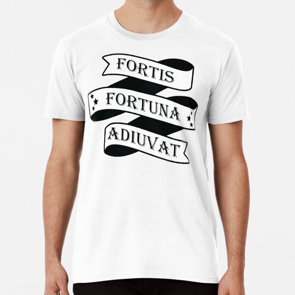 Item preview, Fortis Fortuna Adiuvat (Fortune Favors the Brave) designed and sold by MerchHouse.