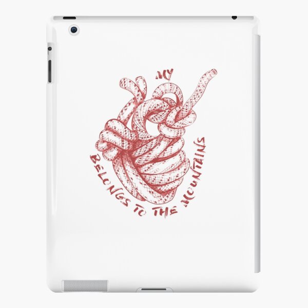 Copy of My Heart Belongs To The Mountains - #4 Red iPad Snap Case