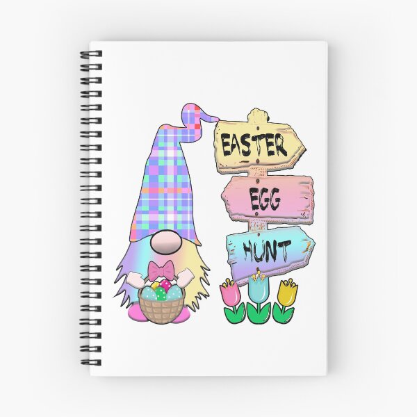 Item preview, Easter Egg Hunt Gnome Pastel plaid hat Spring Bunny Ears Rabbit Cute designed and sold by funnytshirtemp.