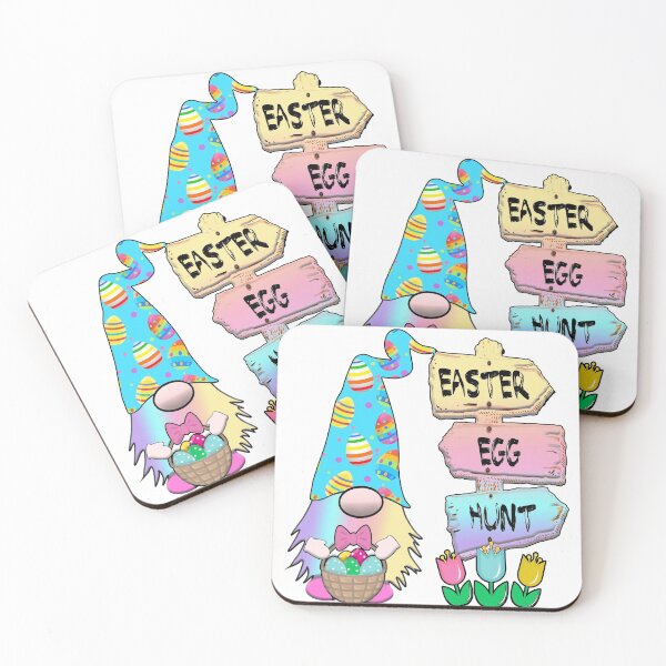 Item preview, Easter Egg Hunt Gnome Pastel Spring Bunny Ears Rabbit Cute designed and sold by funnytshirtemp.