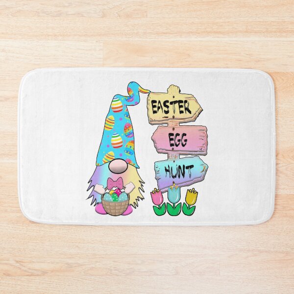 Item preview, Easter Egg Hunt Gnome Pastel Spring Bunny Ears Rabbit Cute designed and sold by funnytshirtemp.