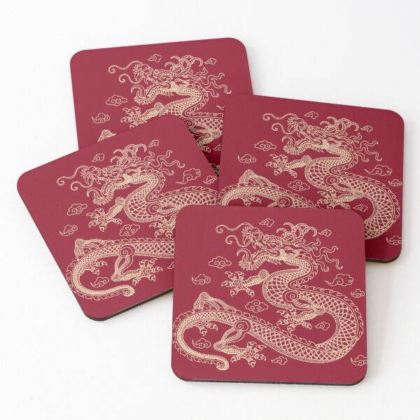 Item preview, Gold Chinese Dragon designed and sold by SoccaTamam.
