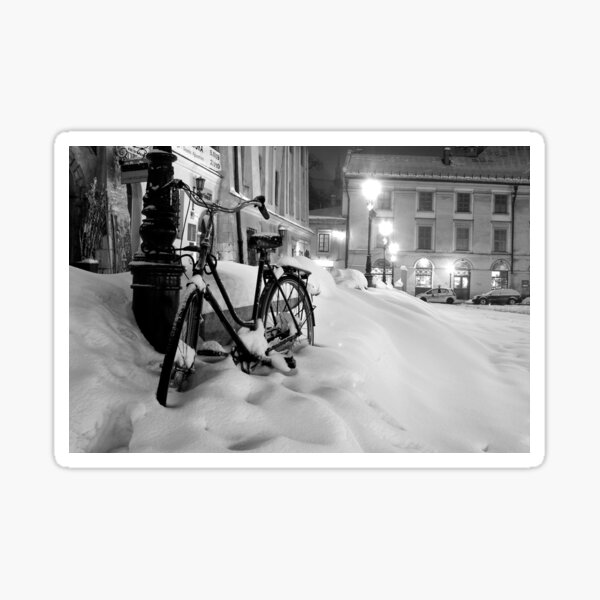 Item preview, Winter Bicycle  designed and sold by rogerpanart.