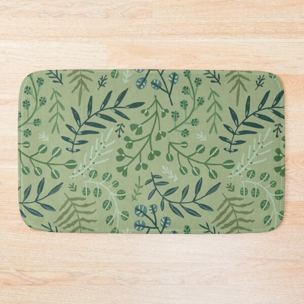 Item preview, green leaves. leaf. nature. wild floral flowers designed and sold by kostolom3000.