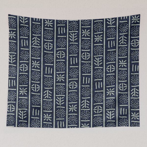 Item preview,  African Indigo Adire (Tie-Dye) Cloth 7 designed and sold by hellcom.