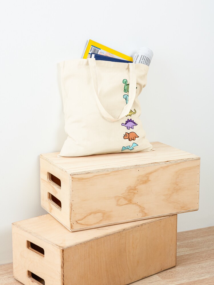 Alternate view of Cute Dinos Tote Bag