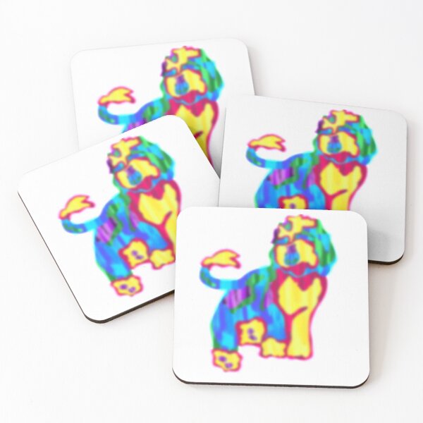 Item preview, Rainbow Shaggy Dog designed and sold by beyondthescope.