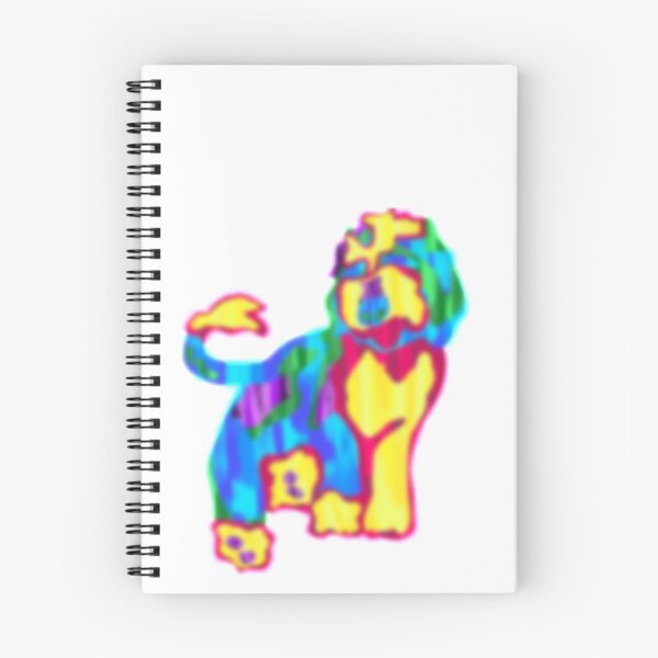 Item preview, Rainbow Shaggy Dog designed and sold by beyondthescope.