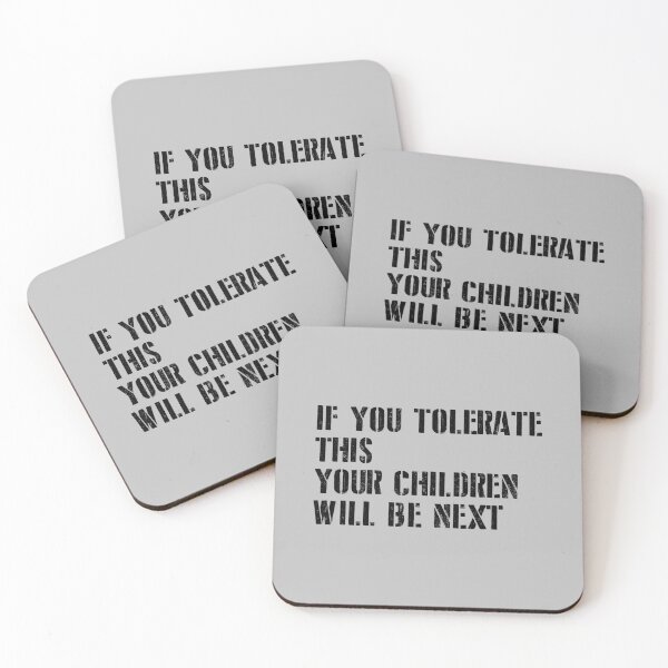 Item preview, If You Tolerate This Your Children Will Be Next, black new designed and sold by perezzzoso.
