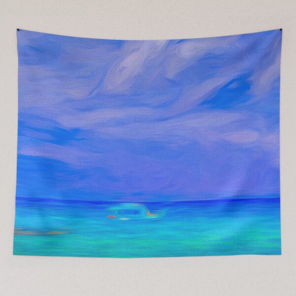 Item preview, Barbados Seascape Art designed and sold by Londonimages.