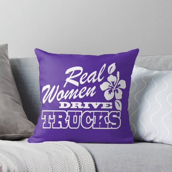 Item preview, Rock It With This Awesome Real Women Drive Trucks Retro Design designed and sold by delohill.