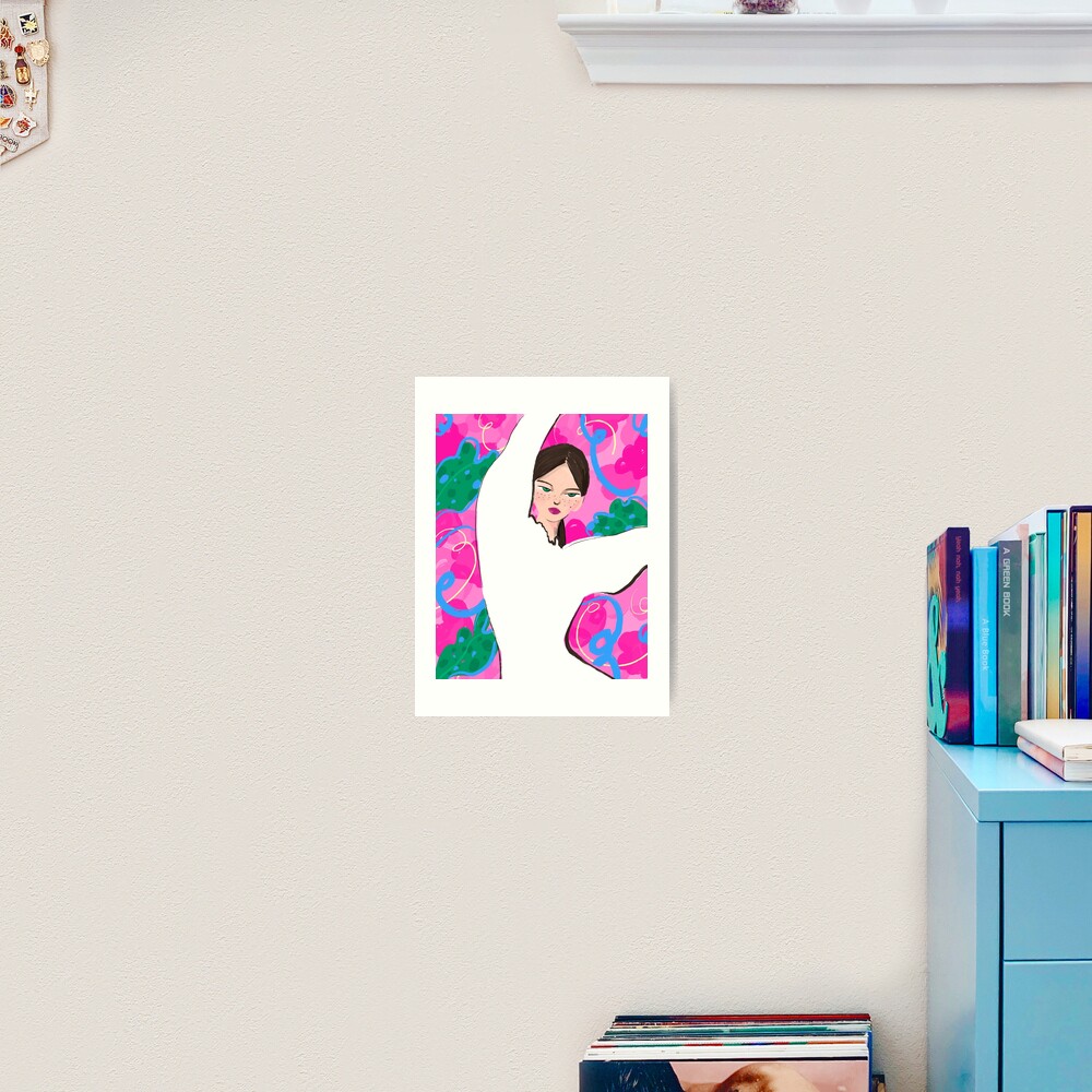 Dancing Lady Art Print