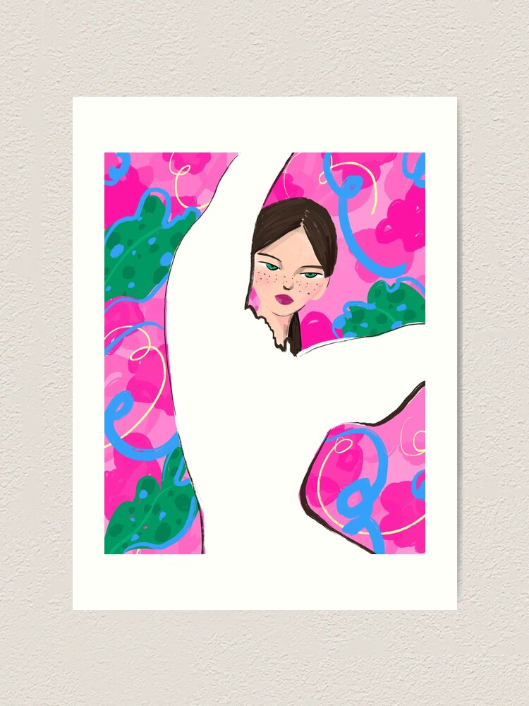Alternate view of Dancing Lady Art Print