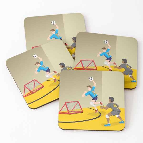 Item preview, Tchoukball game, field with players. Ideal for sports and institutional equipment designed and sold by LucianoCosmo.