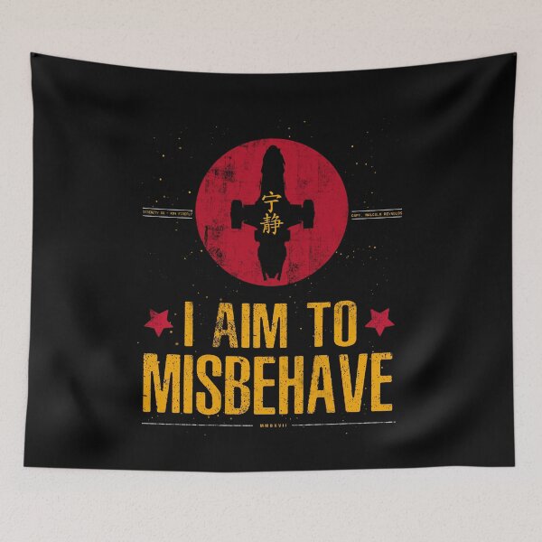 Item preview, I Aim To Misbehave designed and sold by simopt.