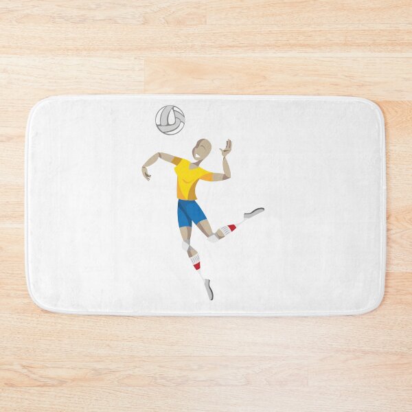 Item preview, Illustration represents a person playing volleyball, jumping to take a cut. Ideal for educational, sports and institutional materials designed and sold by LucianoCosmo.