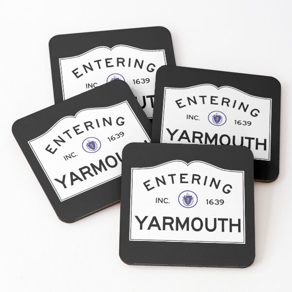 Item preview, Entering Yarmouth Massachusetts - Commonwealth of Massachusetts Road Sign  designed and sold by NewNomads.