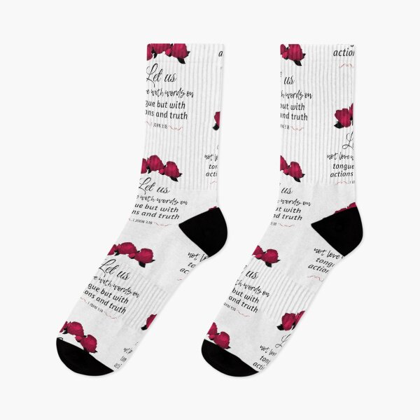 Item preview, Let Us Not Love With Words On Tongue But With Truth 1 John 3:18 designed and sold by Roland1980.