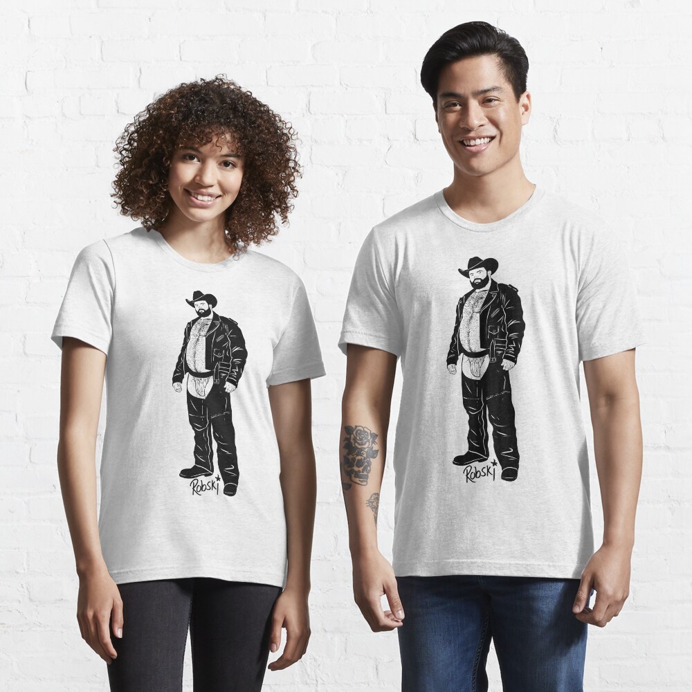 Cowboy - black lines Essential T-Shirt