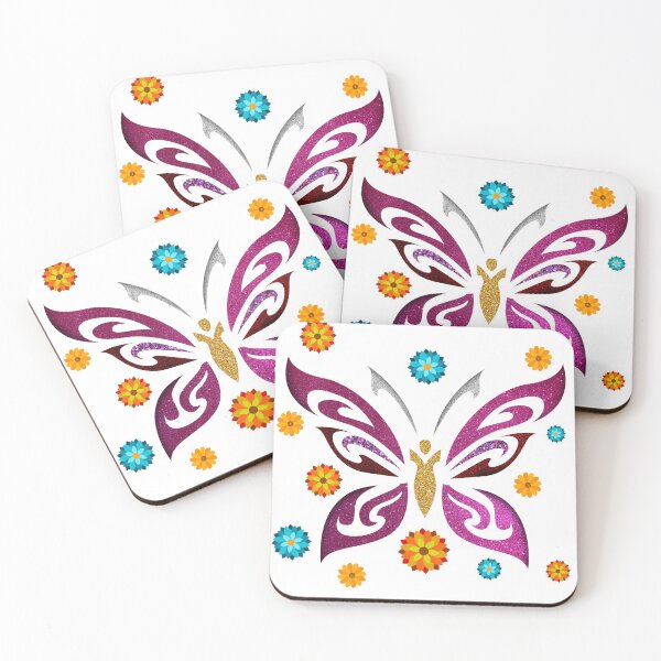 Item preview, Butterfly & Flowers designed and sold by radcarr.