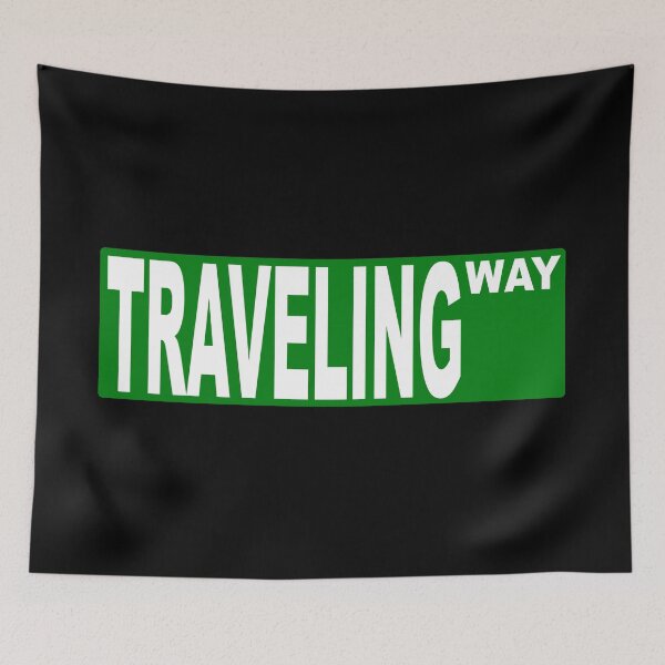 Item preview, Traveling Way Street designed and sold by Spoof-Tastic.