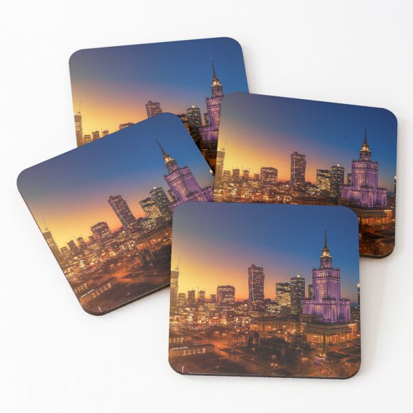 Item preview, Warsaw city center aerial view designed and sold by Lukasz Szczepanski.