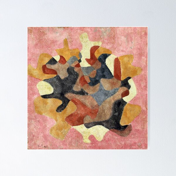 Item preview, Paul Klee - Bunch of Autumn Leaves - Herbstblätter Strauss designed and sold by ArtExpression.