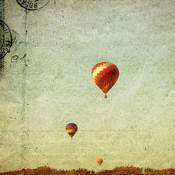 Artwork thumbnail, Textured Balloons - iPhone Case by Colleen Drew