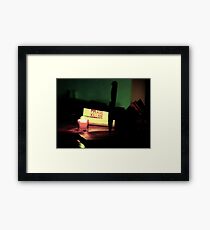 Kill me Framed Print