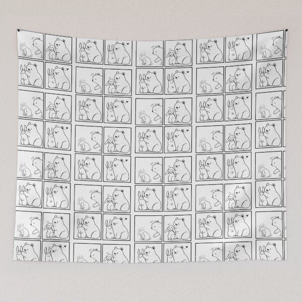 Item preview, Bear and Bunny comic designed and sold by Caspalpo.