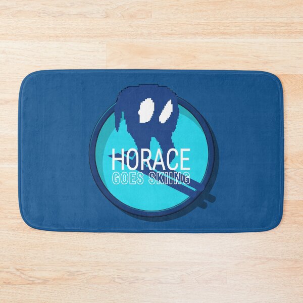 Item preview, Horace goes Skiing - Badge designed and sold by RetroTrader.