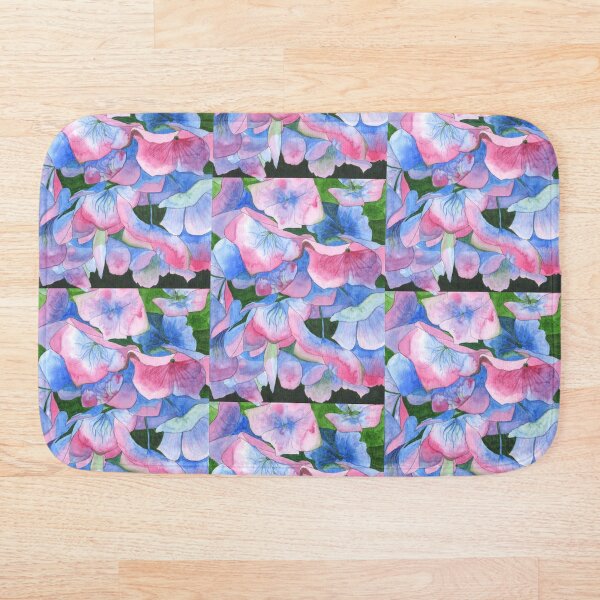 Item preview, Acuarela de hortensia rosa y azul designed and sold by esvb.
