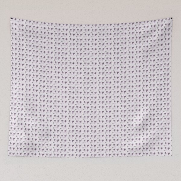 Item preview, Purple Scottish thistles pattern designed and sold by Latch Farm  Studios.