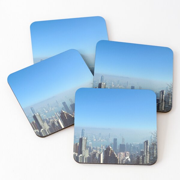 Item preview, Morning fog over Hong Kong designed and sold by frankuffmann.