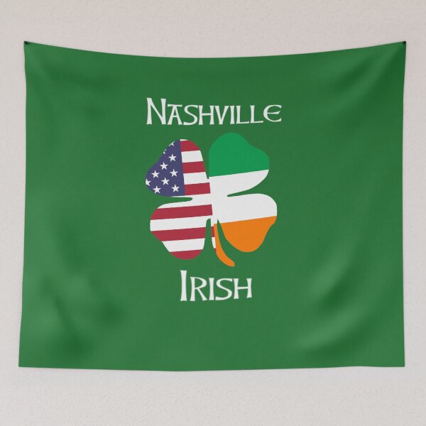Item preview, Nashville Irish American Shamrock Design designed and sold by comhra.