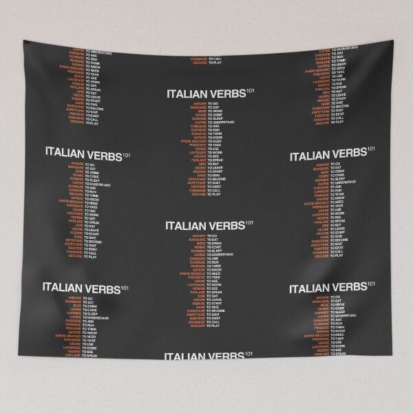 Item preview, Italian Verbs 101 - Italian Language designed and sold by isstgeschichte.