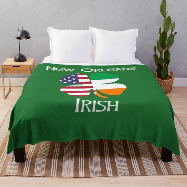 Item preview, New Orleans Irish American Shamrock Design designed and sold by comhra.
