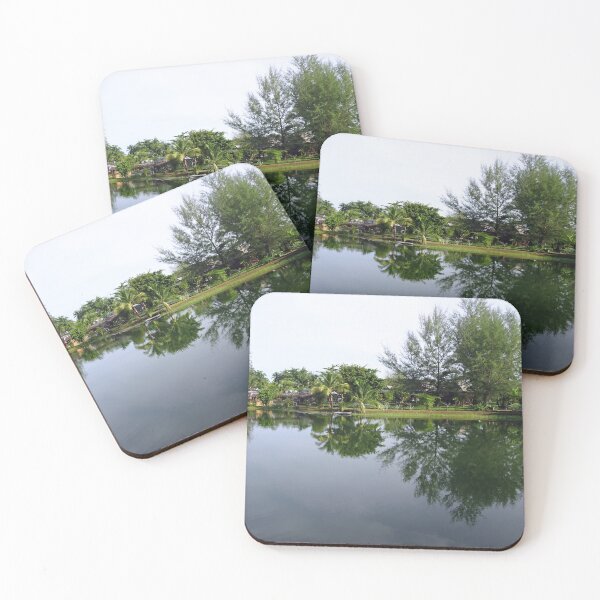 Item preview, Lake Reflections near phuket  designed and sold by cuisinecat2.